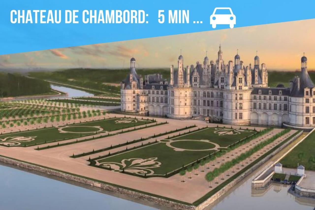 Saint-Claude-de-Diray Caporizon-La Grange-Le Clos De Chambord מראה חיצוני תמונה