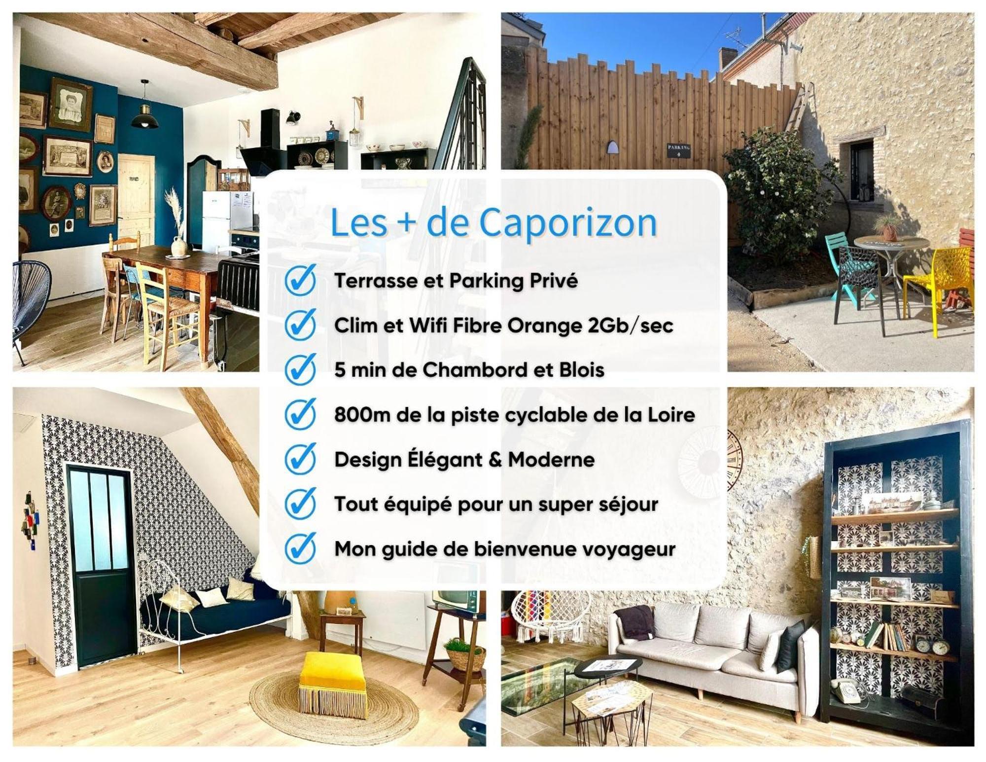 Saint-Claude-de-Diray Caporizon-La Grange-Le Clos De Chambord מראה חיצוני תמונה